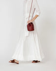 Dragon Diffusion Pompom Double Jump Bag Bordo