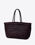 Dragon Diffusion Bamboo Triple Jump Small Bag Dark Brown