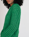Napo Hand Knit Sweater - Esmeralda