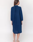 Aditi Natural Indigo Dress