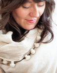 Dupatta Noor Shawl, White