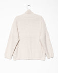 Huacaya Cardigan, Natural