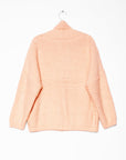 Huacaya Cardigan Peach