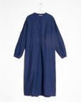 Ichi Antiquities Linen Dress - Indigo