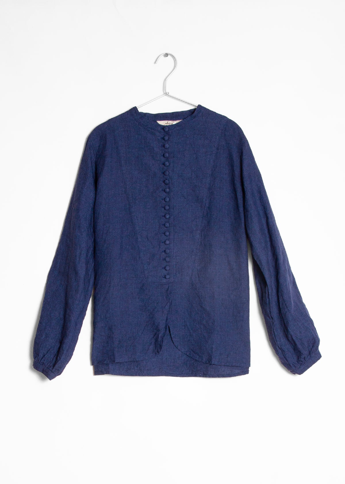 Ichi Antiquities Linen Shirt - Indigo – matta