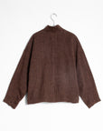 Ichi Antiquites Herringbone Jacket - Brown