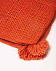 Isla Alpaca Throw & Wrap - Rust