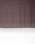 Dupatta Noor Special Shawl - Toosh/Blue Tiny Checks Pattern