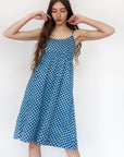 Gaia Ananta Slip Dress - Natural Indigo
