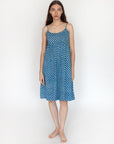 Gaia Ananta Slip Dress - Natural Indigo