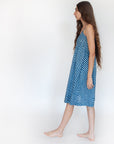 Gaia Ananta Slip Dress - Natural Indigo