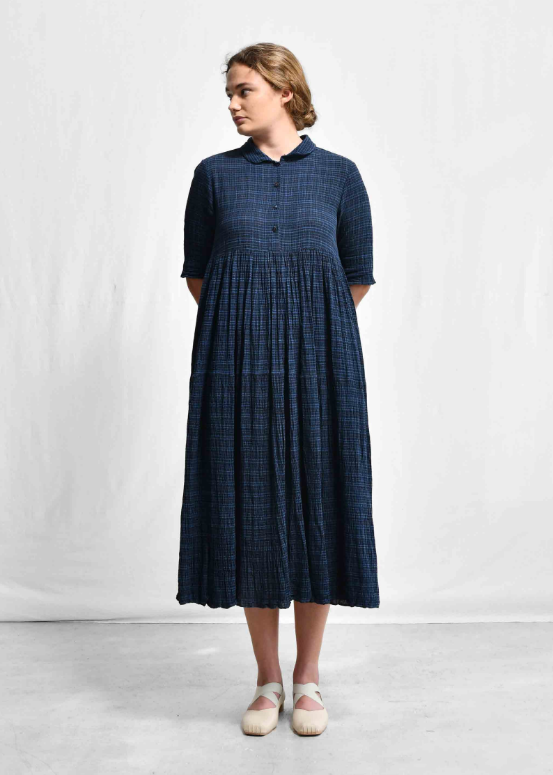 Maku Maku Ruru Dress in Dark Indigo M