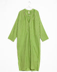 Pocket Caftan - Lime Stripe by Two
