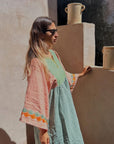 Nina Leuca Levante Long Dress - Rose