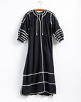 Sirena Dress Long Sleeves Natural on Black