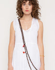 Circe Dress + Slip, White