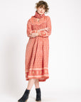 Bheendi Esha Dress, Cinnabar