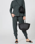 Dragon Diffusion Bamboo Triple Jump Small Bag Black