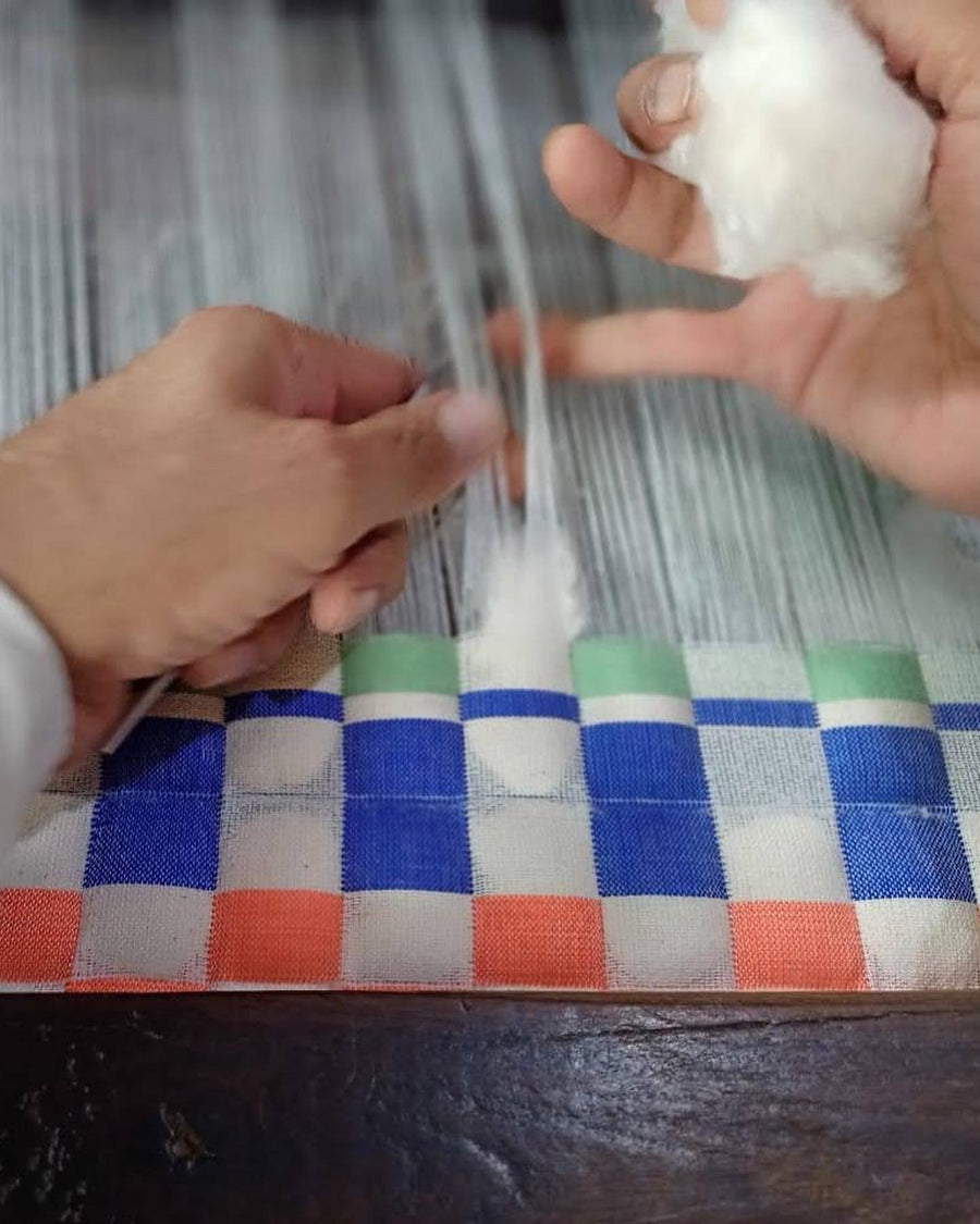 Raasleela Rafiq Ni Sujani Quilt, Pachrangi Faant