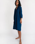 Aditi Natural Indigo Dress