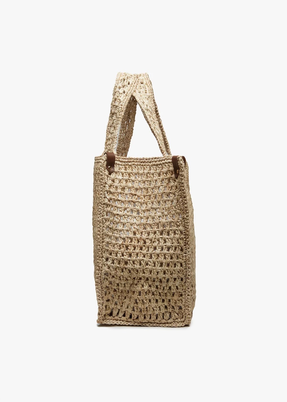 Wyeth Delfina Raffia Market Bag - Natural