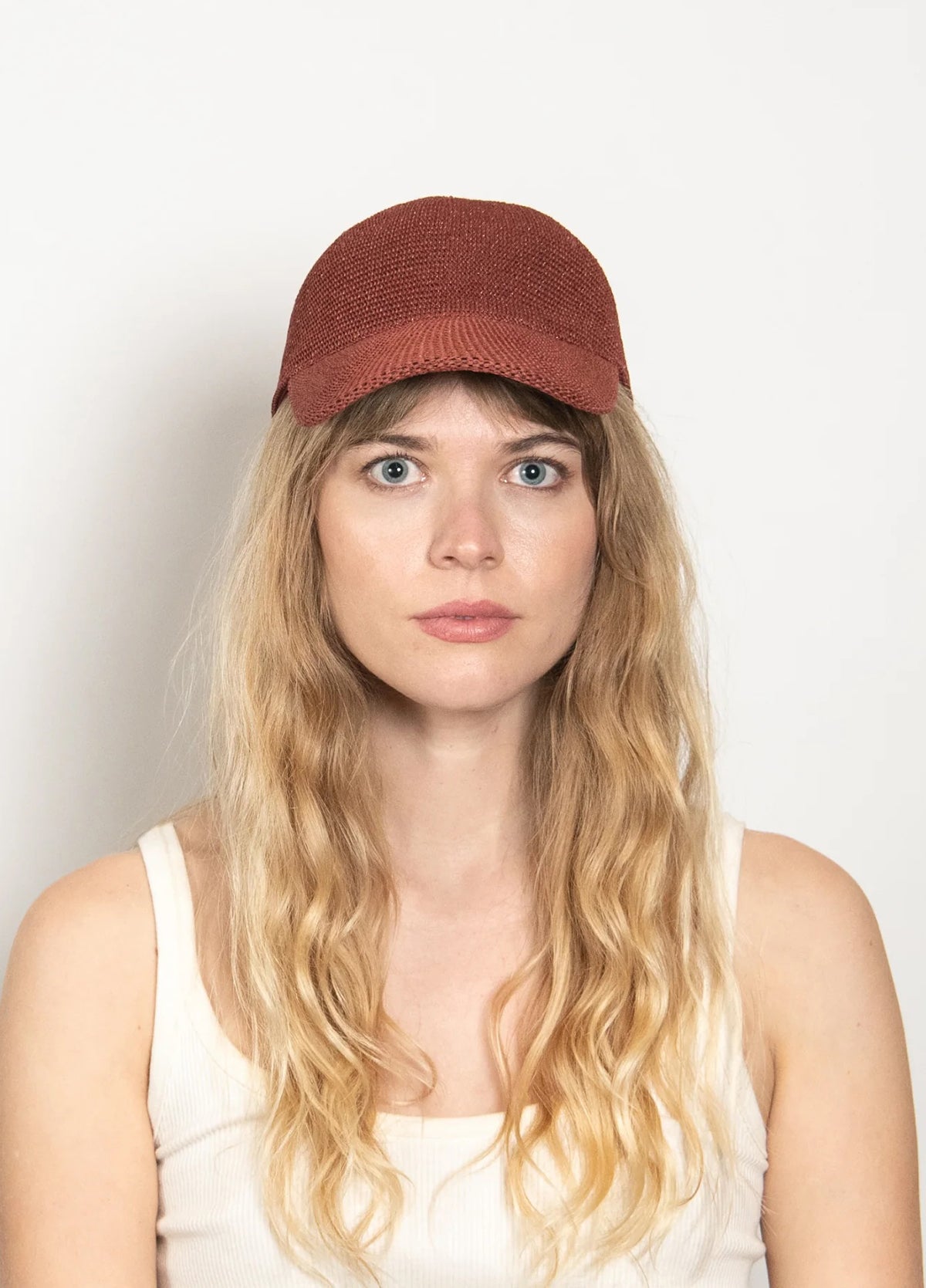 Wyeth Paula Mesh Cap - Wine