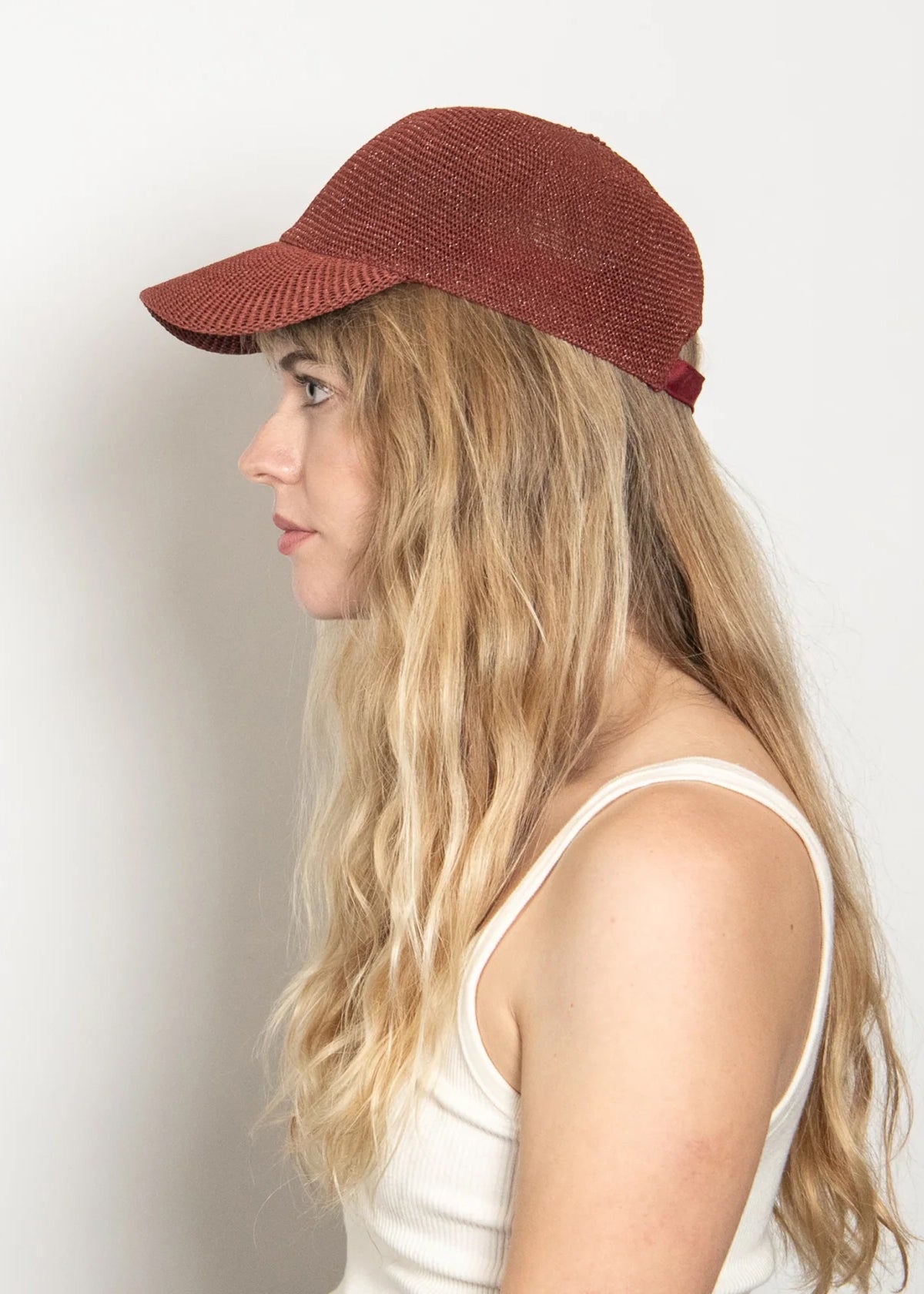 Wyeth Paula Mesh Cap - Wine