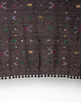 Dupatta Fragment Jamdani - Black