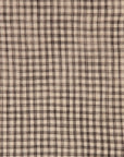 Bheeti Tie Dye Checks Dress - Cement