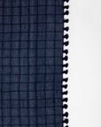 Dupatta Maira Woven Checks - Blue