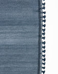 Dupatta Saaf Shiny Pin Stripes - North Sea