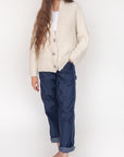 Huacaya Cardigan, Natural