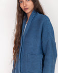 Bomber Jacket, Azul Claro