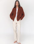 Bomber Jacket, Castaña