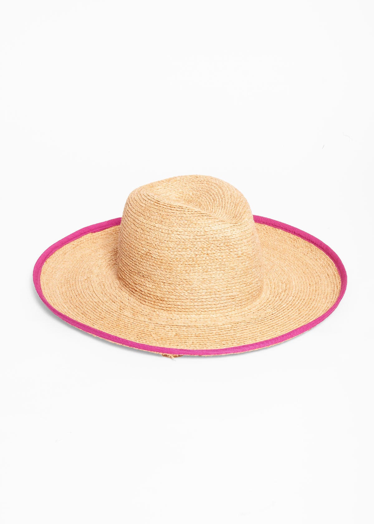 Gallie Hat Fuchsia Ribbon