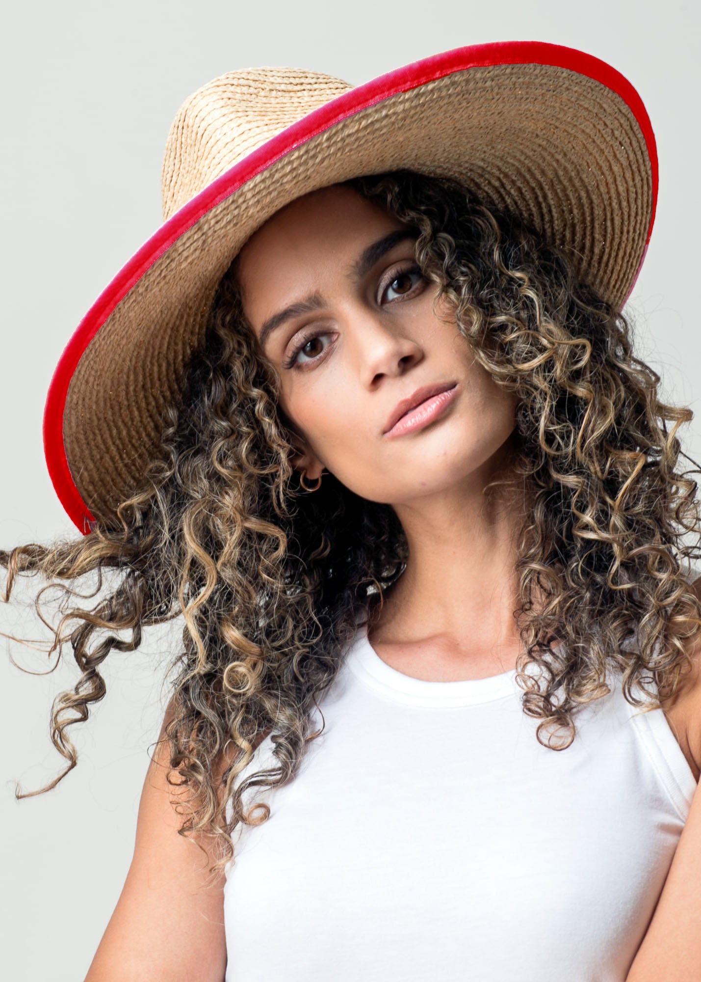 Gallie Hat Red Ribbon