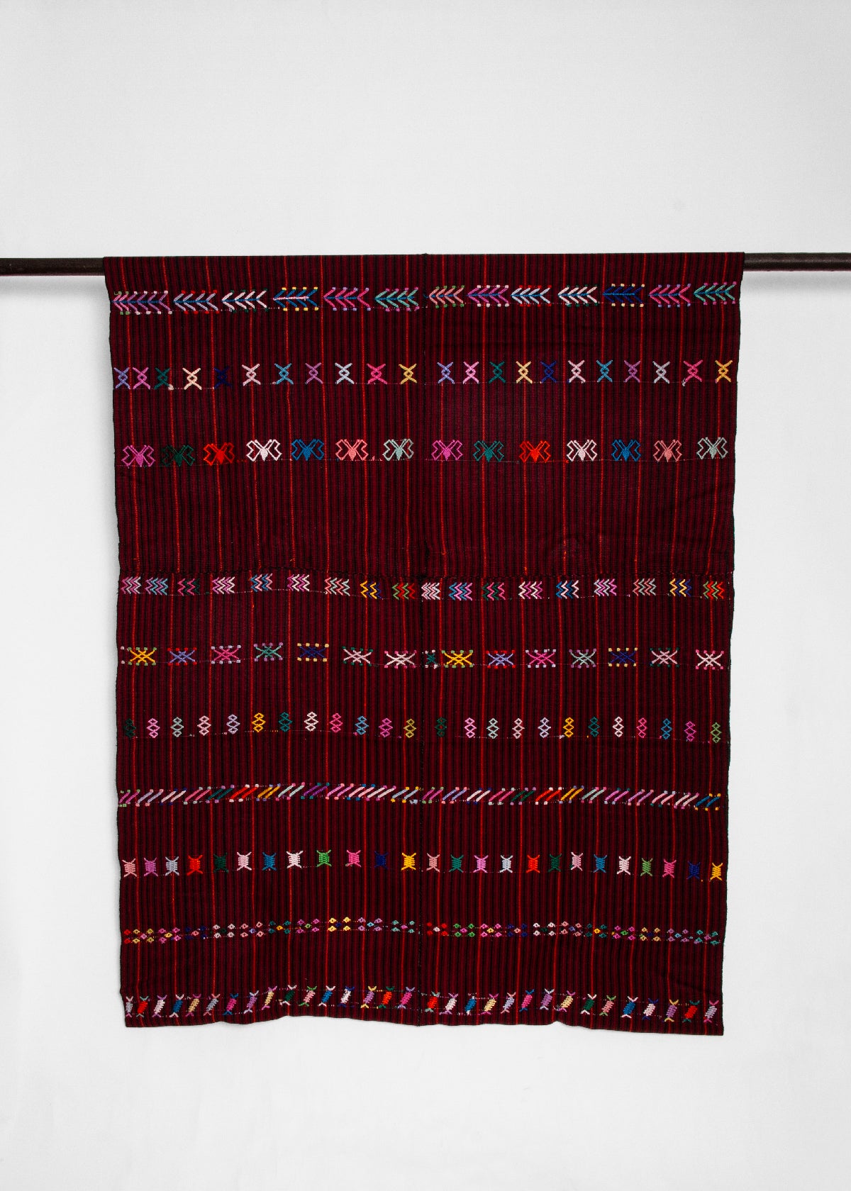 Vintage Guatemalan Skirt Fabric