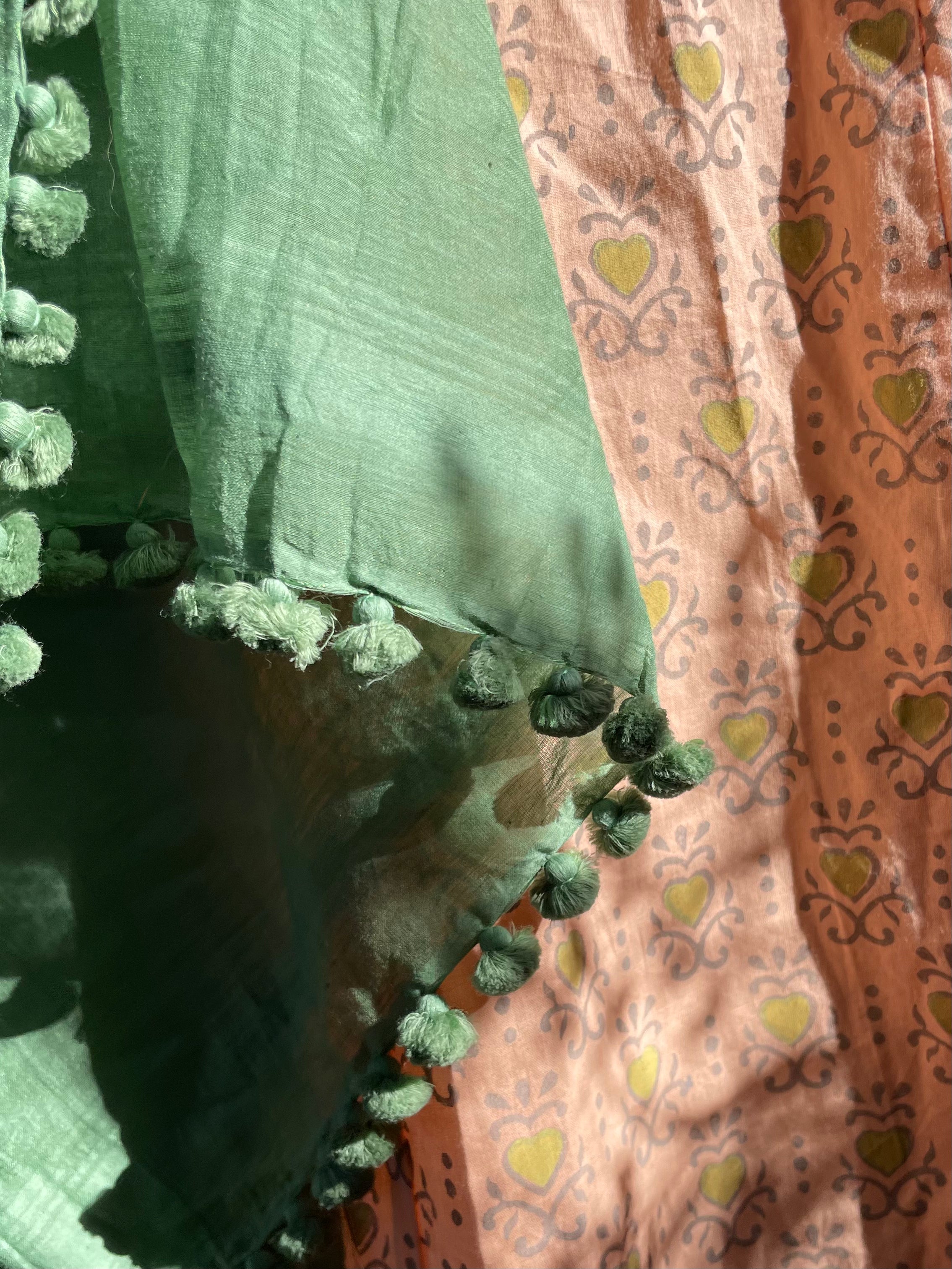 Dupatta Plain Shawl, Cactus