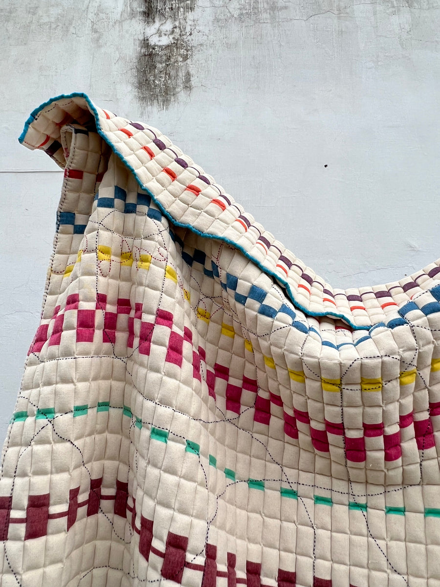 Raasleela Rafiq Ni Sujani Quilt, Pachrangi Faant
