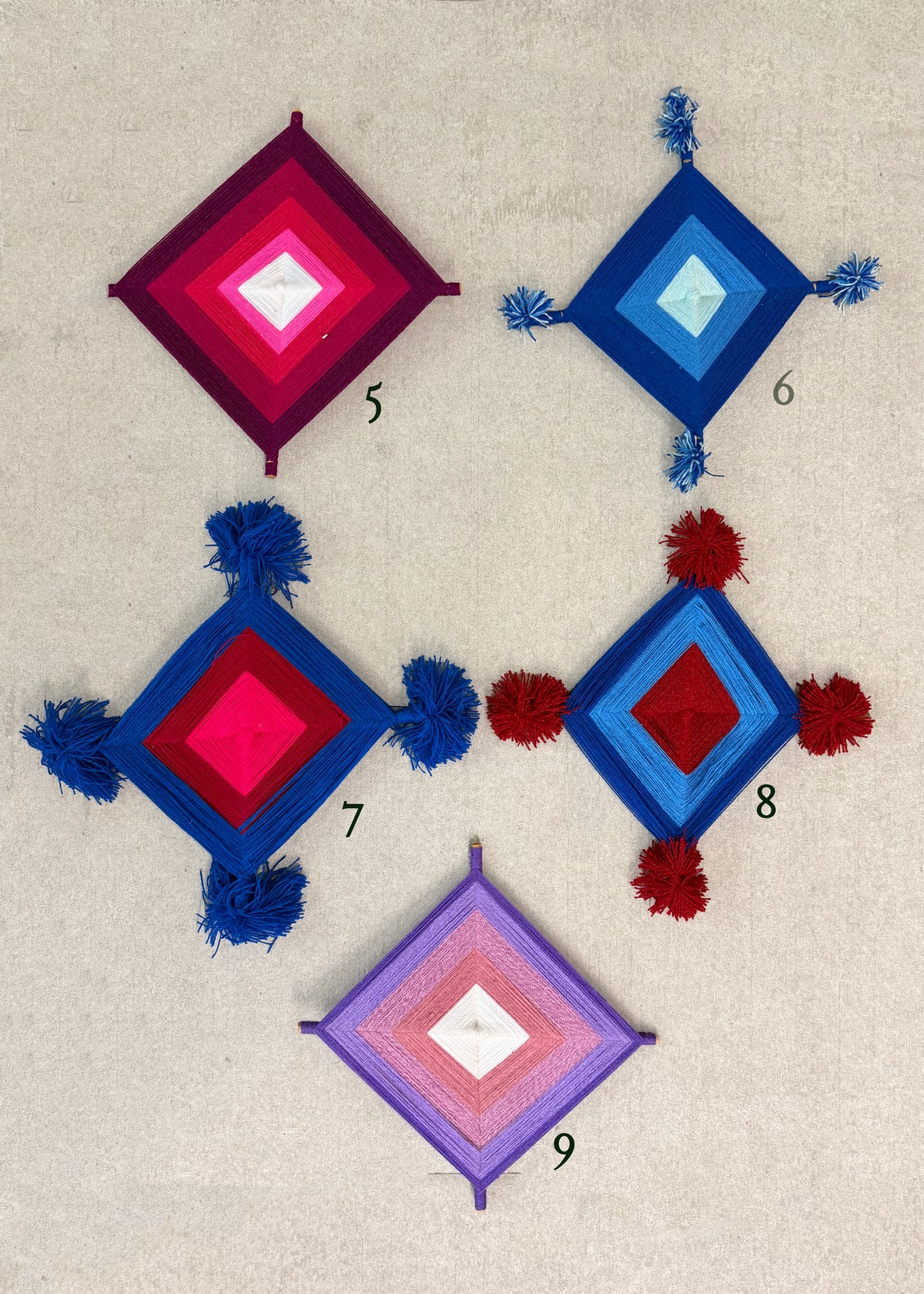 Huichol Ojos De Dios