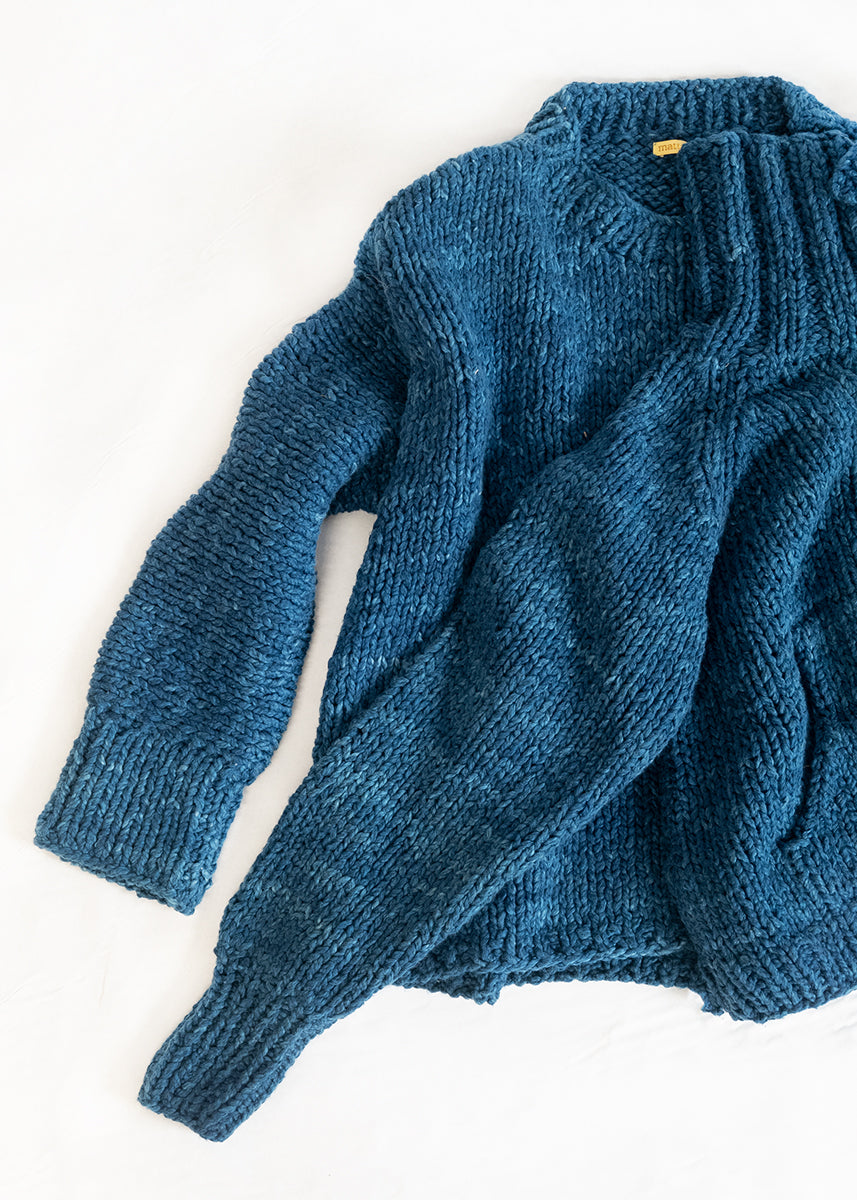 Chiara Cotton Hand Knit Sweater – matta