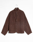 Ichi Antiquites Herringbone Jacket - Brown