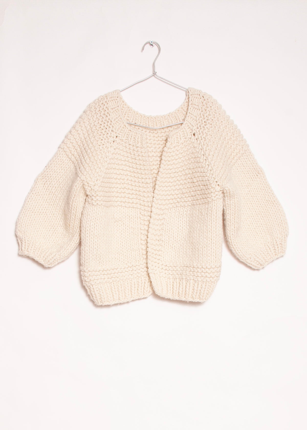 Raquel Merino Cardigan - Natural