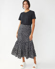 Kali Ambu Wrap Skirt Black