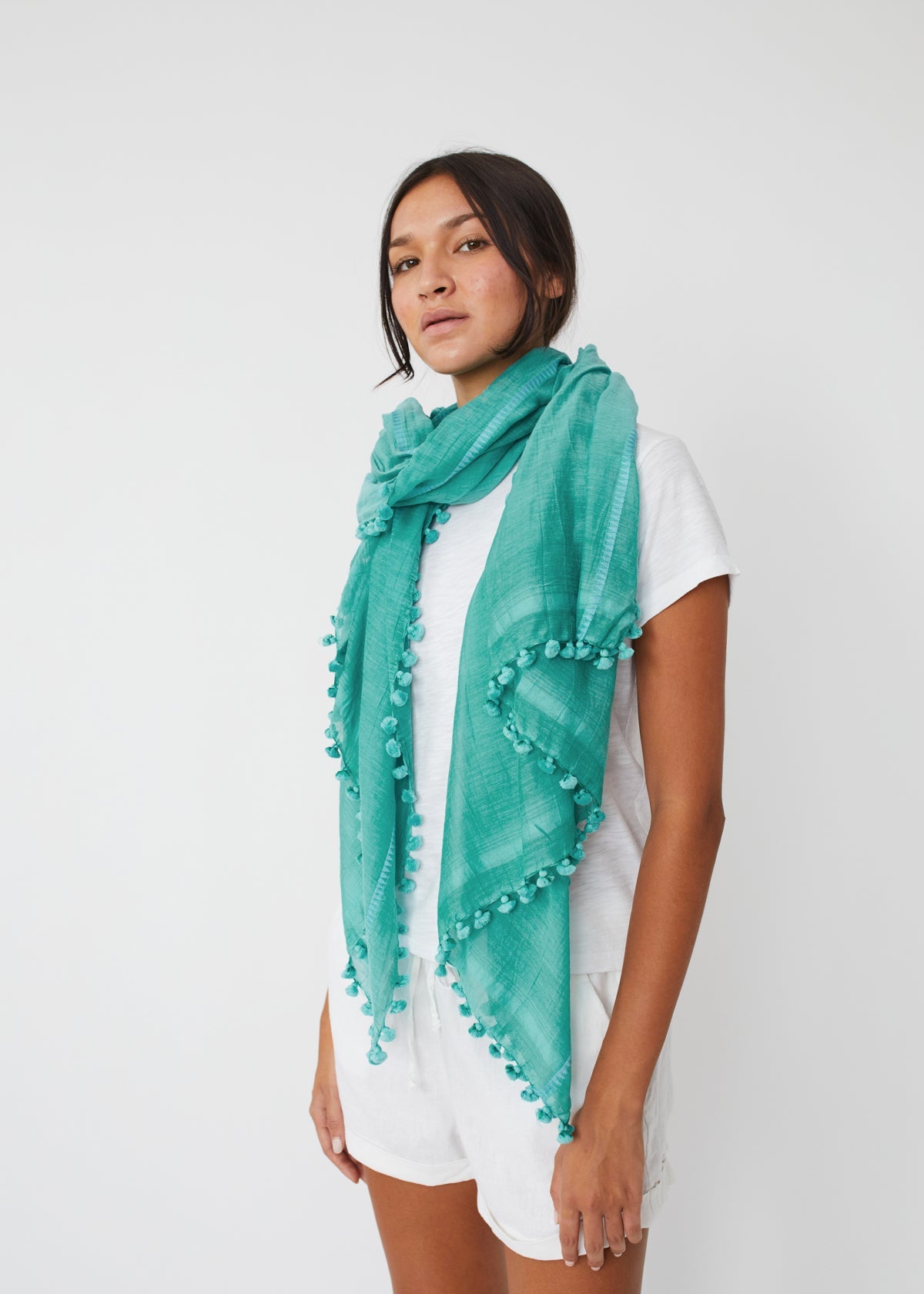 Dupatta Plain Shawl, Lake