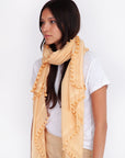 Dupatta Plain Shawl, Wheat