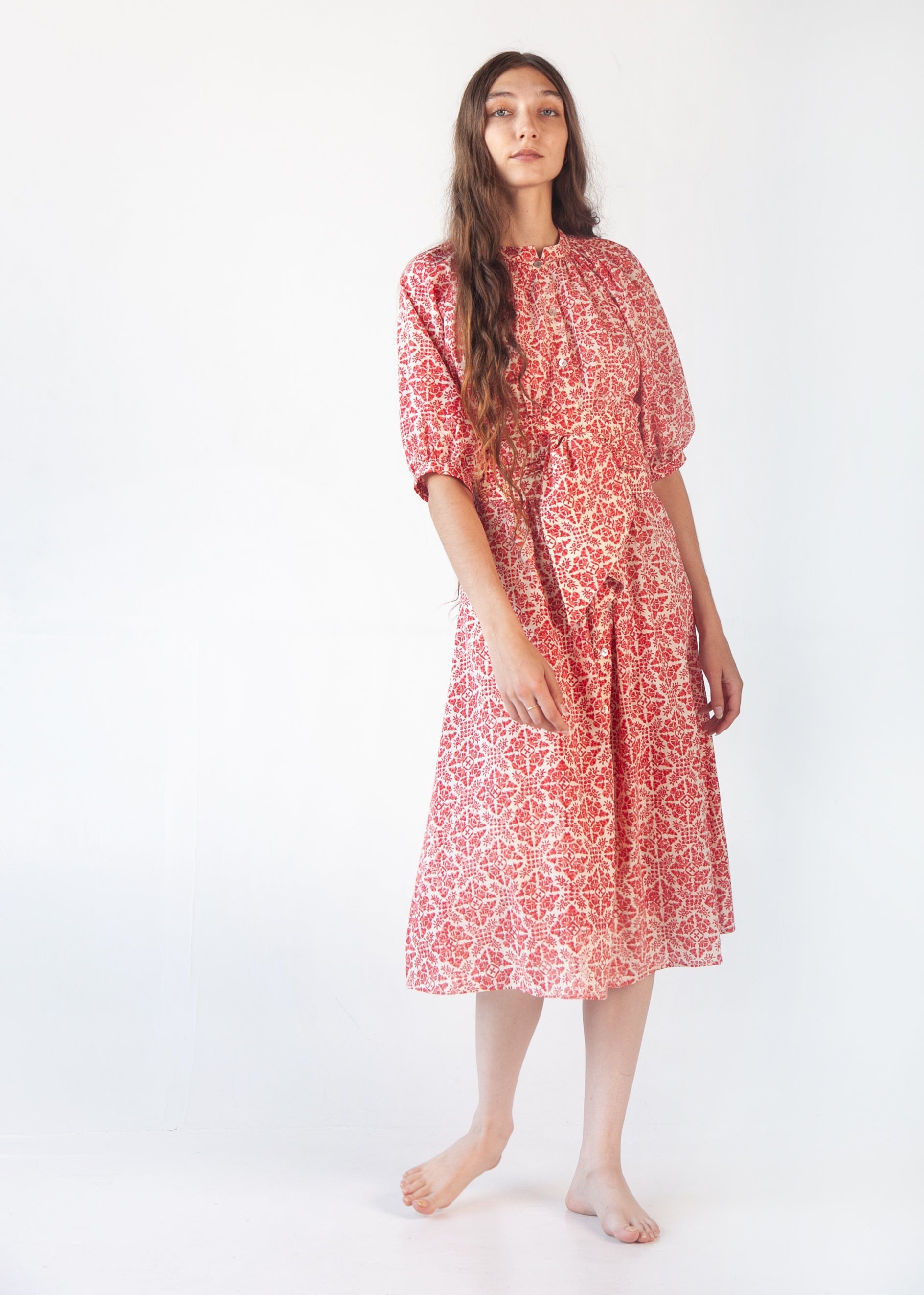 Venus Tindora Dress - Poppy