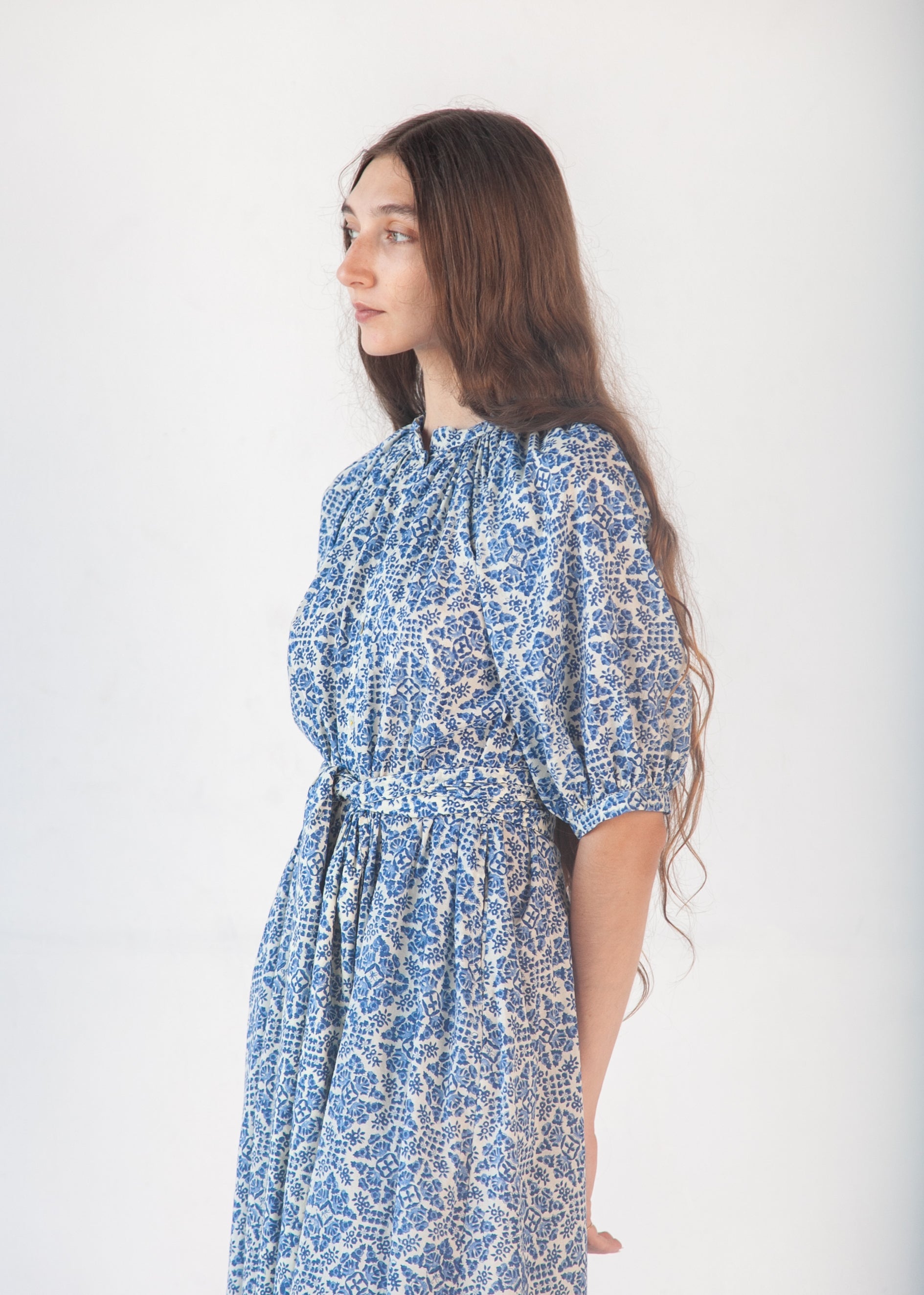 Venus Tindora Dress - Blue