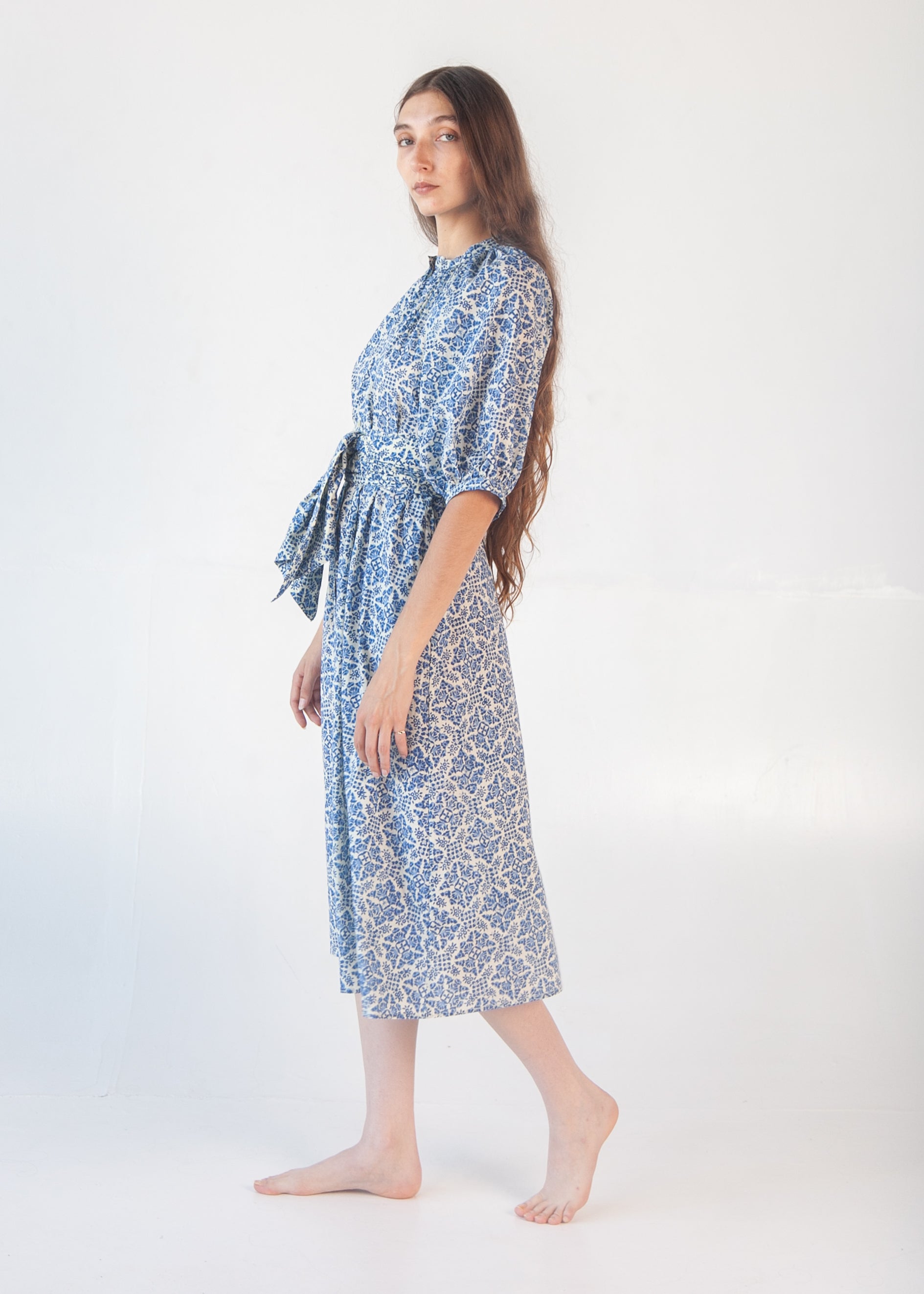 Venus Tindora Dress - Blue