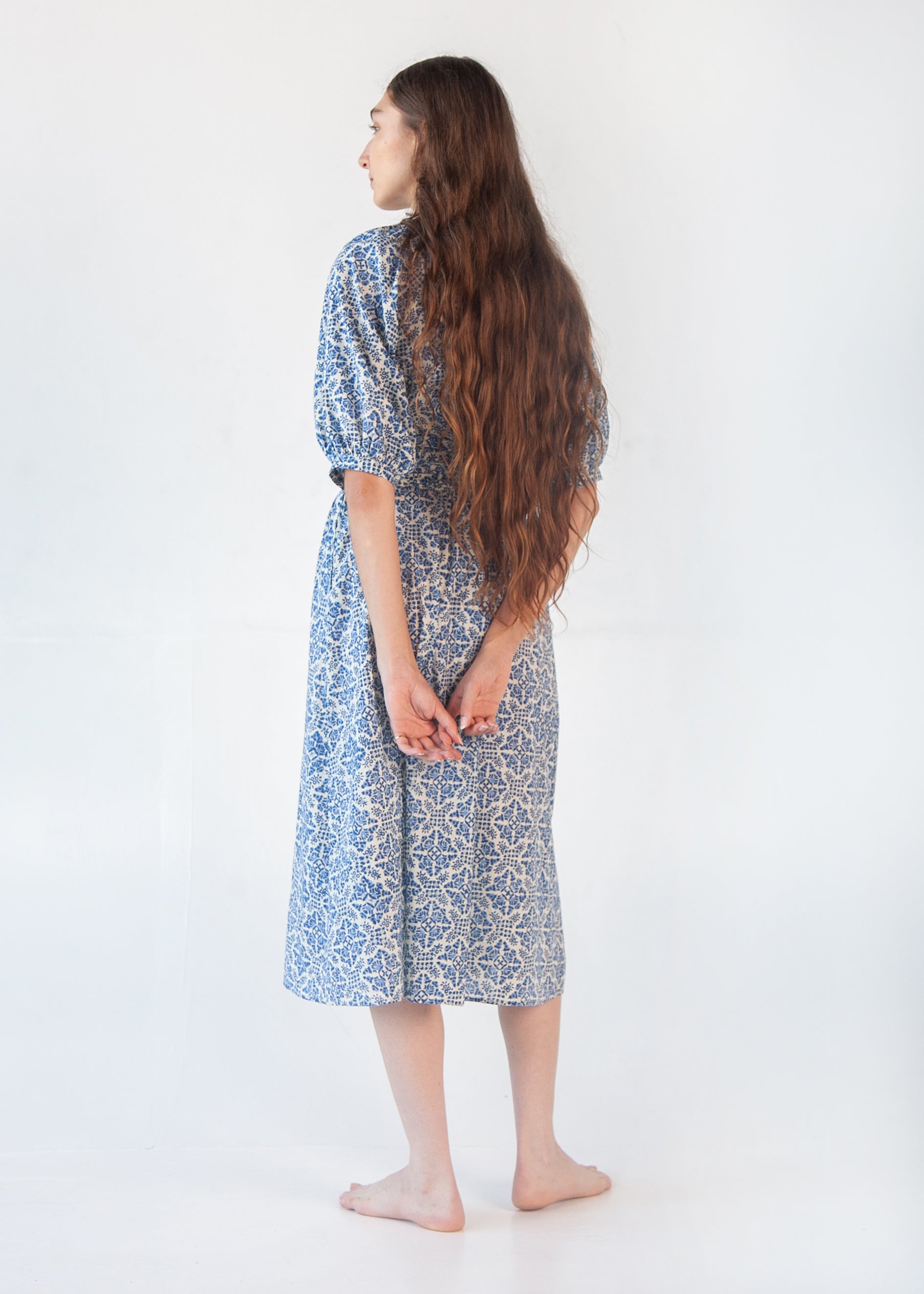 Venus Tindora Dress - Blue